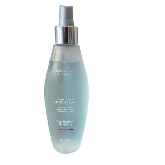 Bath & Body Luxuries Purely Silk Body Splash Sun-Ripened Raspberry 4.75 fl oz